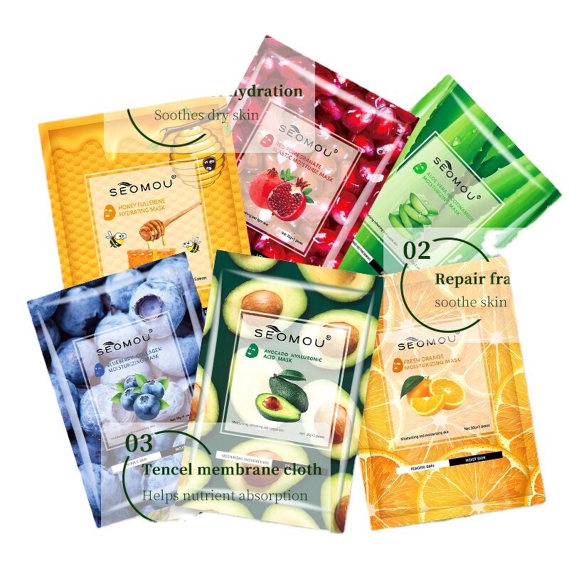 Facial Mask Manufacturer - Green Tea Fruit Honey - Lightening Skin Care Moisturizing