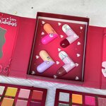 Makeup Set Manufacturer - Valentine's Day Eyeshadow Lipgloss - High Pigment Ladys Traje De Maquillaje