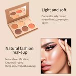 Face Palette Manufacturer - Private Label Custom - 6 Colors Highlight Contour