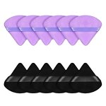 Powder Puff Manufacturer - Black Triangle - Soft Cosmetic Free Samples Hot Sale