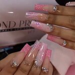 Nail Tips Manufacturer - Ballet Coffin Heart-shaped Pearl White - French Manicure Stick Wholesale