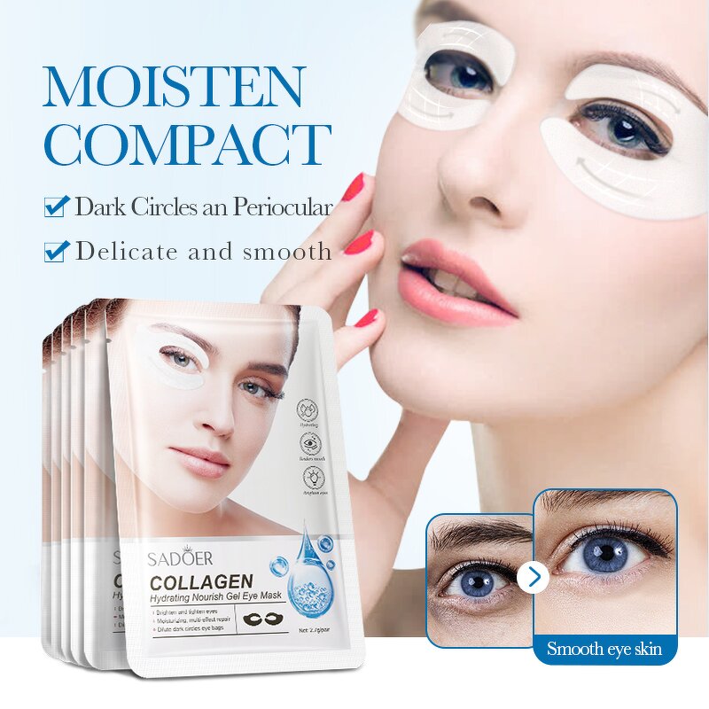 Eye Mask Manufacturer - SADOER Collagen - Nourishing Moisturizing Improve Dark Circles