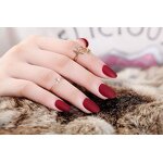 Nail Tips Manufacturer - Water Drop Almond Euro-n French - Cute Wearing Art Charms Wholesale