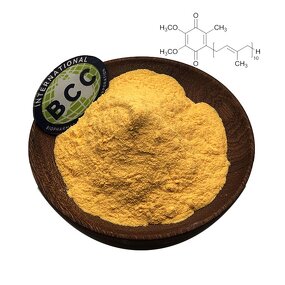 Coenzyme Q10 Powder Manufacturer - 98% 10% 20% Water Soluble Ubidecarenone CAS 303-98-0