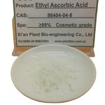 Ethyl Ascorbic Acid Powder Manufacturer - 99% 3-O-Ethyl Cosmetic Grade CAS 86404-04-8