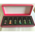 Essential Oil Kit Manufacturer - Customize 10ml 6 Packs Ceramic Diffuser - Eucalyptus Lavender Rose Tea Tree Peppermint Oil Kit