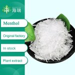 L-Menthol Crystal Manufacturer - Food/Cosmetic Grade Flavor Fragrance Ingredient CAS 2216-51-5 - Cooling Agent