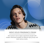 Perfume Balm Manufacturer - Men's Solid Fresh Natural Invigorating Scent Portable