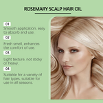 Hair Oil Manufacturer - Gentle Formula Rosemary for Dyed Permed Hair & Multi-Purpose
