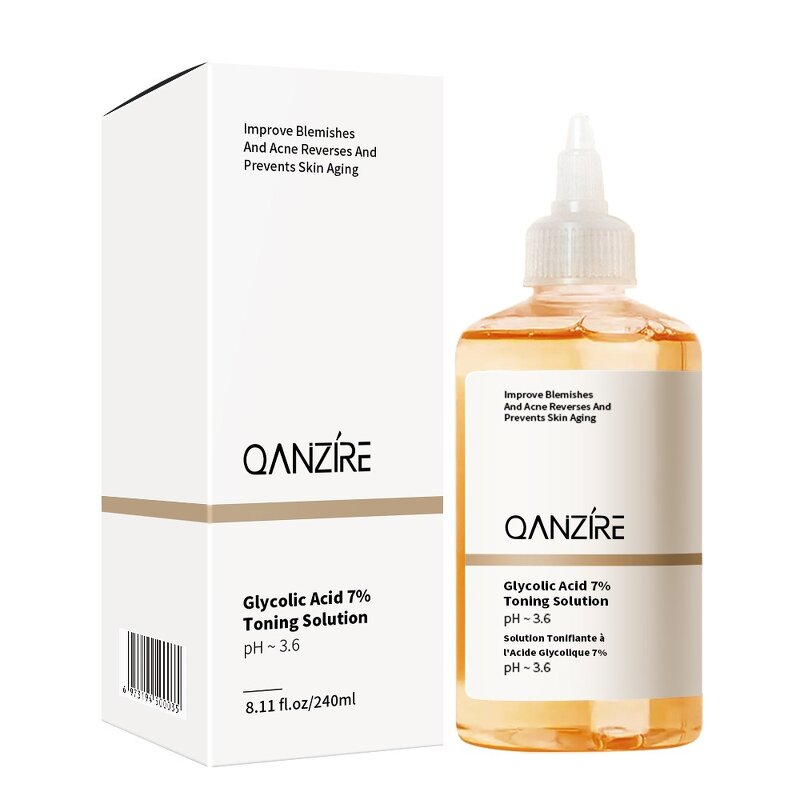 Toner Manufacturer - Fruit Acid 7% Glycolic Acid 240ml for Exfoliation & OEM