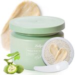 Body Scrub Manufacturer - with Loofah Spatula for Moisturizing Pore Cleansing