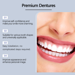 Teeth Whitening Kit Manufacturer - Improved with Free Denture Set for Smile Care