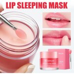 Lip Mask Manufacturer - Korean Jelly Strawberry Flavor Night Repair 3g