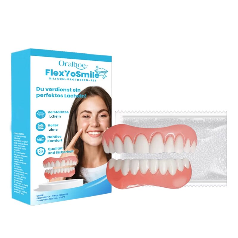 Denture Set Manufacturer - Plastic Cosmetic for Smile Aesthetics Home Use