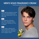 Perfume Balm Manufacturer - Men's Solid Fresh Natural Invigorating Scent Portable