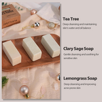 Soap Bar Manufacturer - Handmade Deep Cleansing - Tea Tree Sage Lemongrass Nourishing Whitening Skin Care