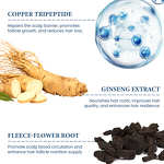 Shampoo Conditioner Set Manufacturer - Ghk-Cu Anti Hair Loss - Organic Blue Copper Peptide Scalp Repair