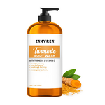 Body Wash Manufacturer - Turmeric - Vitamin C Gentle Gel Cleanse Brightening Acne Reduces Dark Spots