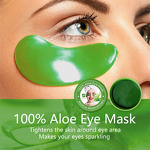 Eye Mask Patches Manufacturer - Organic Aloe - Vegan Collagen Peptides Anti Wrinkle Dark Circle Banishing