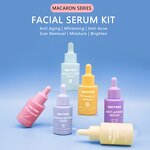 Facial Serum Manufacturer - Macaron Series - Anti Aging Whitening Peptide Essence Men Women Targets Wrinkles