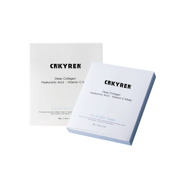 Facial Mask Manufacturer - Deep Collagen Hydration - Hyaluronic Acid Vitamin C Moisturizing Sheet Form