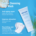 Face Wash Manufacturer - Organic Ghk-Cu - Wholesale Hyaluronic Acid Wrinkle Repair Facial Cleanser