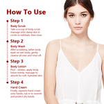 Body Care Gift Set Manufacturer - Christmas Limited Edition - Moisturizing Lotion Exfoliating Scrub Nourishing Balm Body Wash