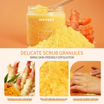 Body Scrub Manufacturer - Turmeric Salt - Vegan Cream Whitening Herbal Face Body Exfoliation Wholesale