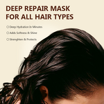 Hair Mask Manufacturer - Organic Turmeric - Deep Repair Nourishing Damaged Hair Protein Restoration