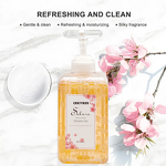 Body Wash Manufacturer - OEM Sakura Petal - Perfume Deep Nourish Whitening Niacinamide Cleansing Gel