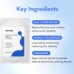Facial Sheet Mask Manufacturer - Wholesale - Blue Copper Peptide Anti Aging Wrinkles Firming Hydrating