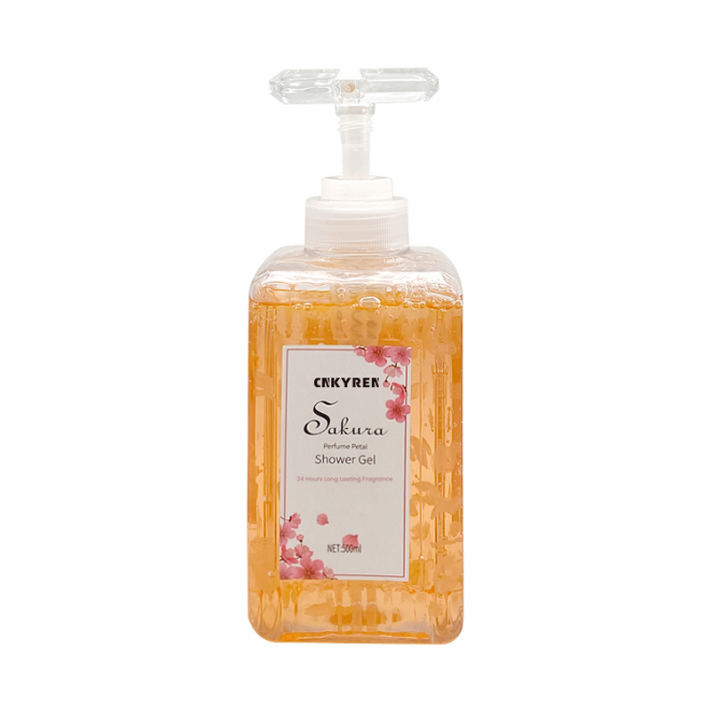 Body Wash Manufacturer - OEM Sakura Petal - Perfume Deep Nourish Whitening Niacinamide Cleansing Gel