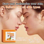 Face Wash Manufacturer - Organic Turmeric - Gentle Exfoliating Solid Bar Moisturizing All Skin Types