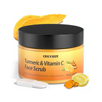 Facial Scrub Manufacturer - Antioxidant Turmeric Vitamin C - Reduce Dark Spots Acne Gentle Exfoliate