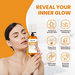 Body Wash Manufacturer - Turmeric - Vitamin C Gentle Gel Cleanse Brightening Acne Reduces Dark Spots