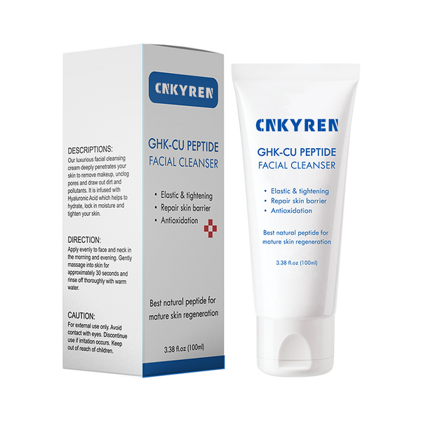Face Wash Manufacturer - Organic Ghk-Cu - Wholesale Hyaluronic Acid Wrinkle Repair Facial Cleanser