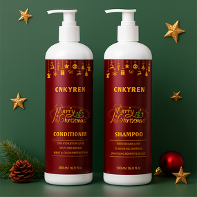 Hair Care Gift Set Manufacturer - Christmas Limited Edition - Shampoo Conditioner Argan Oil Dry Damaged Hair Smooth