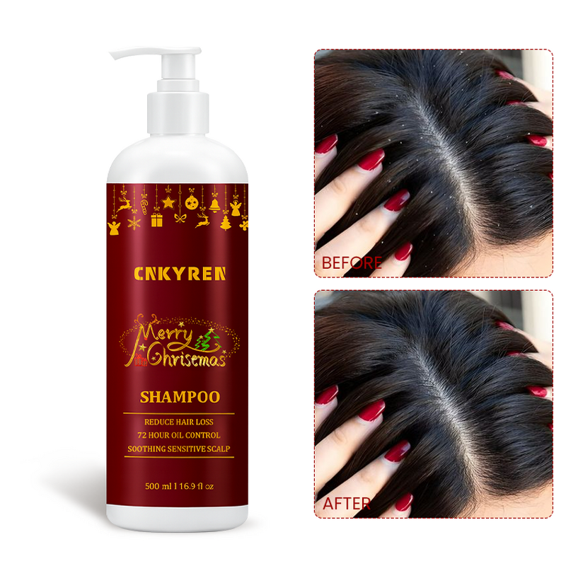 Hair Growth Shampoo Manufacturer - Christmas Limited Edition - Argan Oil Biotin Soothe Scalp Anti Dandruff Reduce Hair Fall