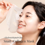 Facial Sheet Mask Manufacturer - Deep Moisturizing Snail - Vitamin C Hydration Collagen Vitamin E Pore Clean