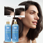Shampoo Conditioner Set Manufacturer - Ghk-Cu Anti Hair Loss - Organic Blue Copper Peptide Scalp Repair