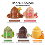 Body Scrub Manufacturer - Turmeric Salt - Vegan Cream Whitening Herbal Face Body Exfoliation Wholesale