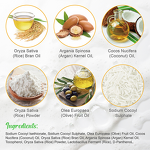 Soap Bar Manufacturer - OEM Handmade Vegan - Rice Milk Water Infused Anti Hair Loss Bath Toilet