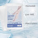 Foot Mask Manufacturer - Niacinamide Goat Milk - Plant Extracts Repair Nourishment Skin Care