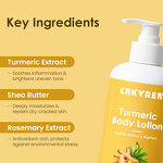 Body Lotion Manufacturer - Skin Repair Organic Turmeric - Whitening Glowing Hydrating Moisturizer