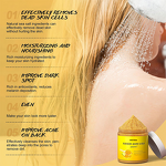 Body Scrub Manufacturer - Turmeric - Deeply Hydrating Simmondsia Chinensis Sea Salt Shea Butter Vitamin C