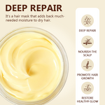 Hair Mask Manufacturer - Organic Turmeric - Deep Repair Nourishing Damaged Hair Protein Restoration