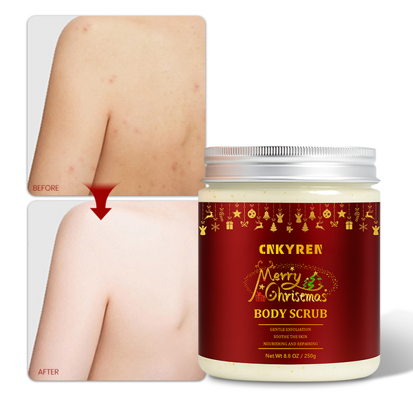 Body Scrub Manufacturer - Christmas Limited Edition - Deep Cleanse Jojoba Seed Oil Camellia Sinensis Gentle Exfoliation