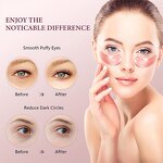 Eye Gel Patches Manufacturer - Rose Vegan - Collagen Sodium Hyaluronate Moist Smooth Reduced Wrinkles