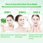 Facial Sheet Mask Manufacturer - Aloe Vera Gel - Skin Care Sleeping Sheet Lightening Beauty Products