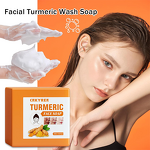 Face Wash Manufacturer - Organic Turmeric - Gentle Exfoliating Solid Bar Moisturizing All Skin Types